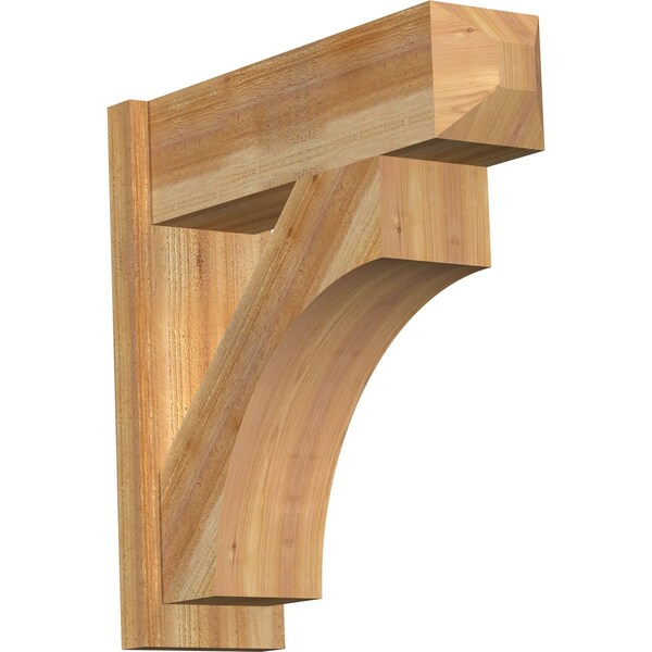 Ekena Millwork Westlake Rough Sawn Craftsman Outlooker, Western Red Cedar, 8"W x 26"D x 26"H OUT08X26X26WTL04RWR - main